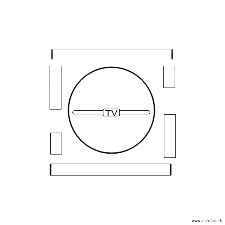 TELE . Plan de 0 pièce et 0 m2