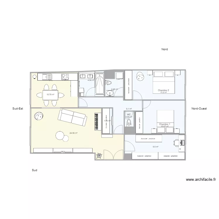 Dalia plan 2. Plan de 