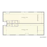 plan 1er &eacute;tage m&eacute;dr&eacute;c