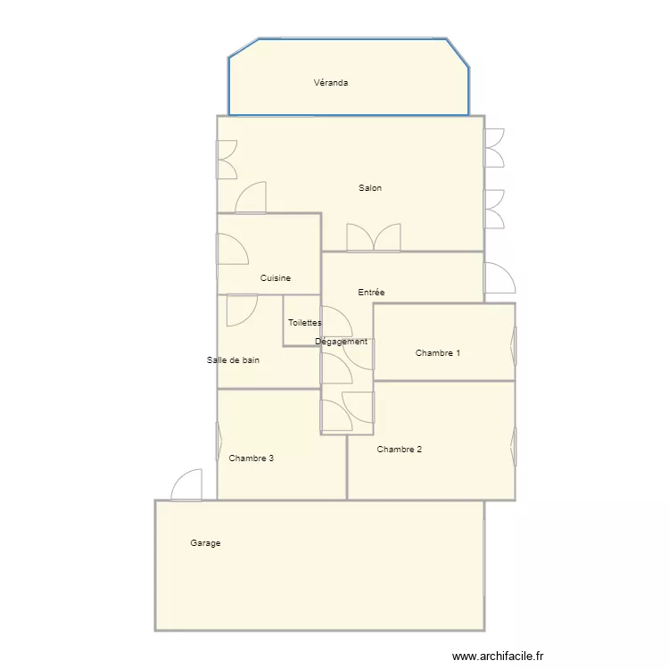 Croquis USAI. Plan de 