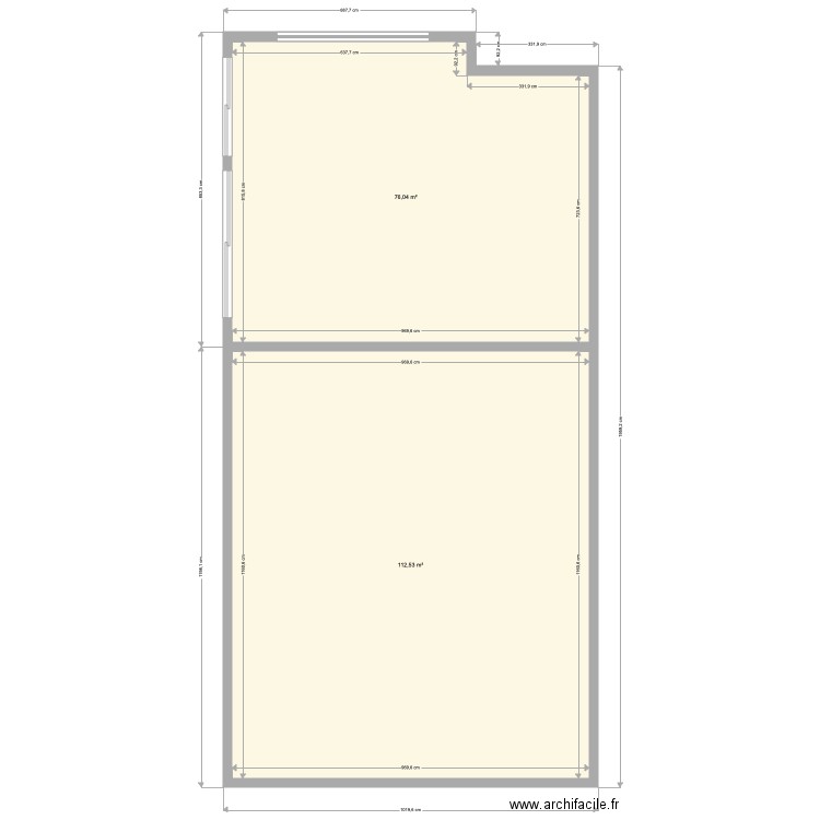 dampmart. Plan de 0 pièce et 0 m2