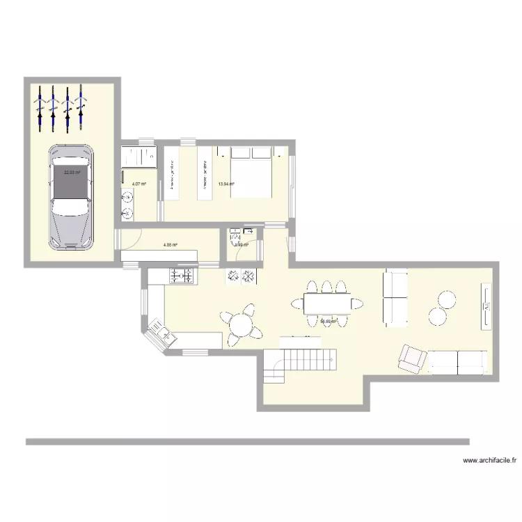 Plan maison 3. Plan de 