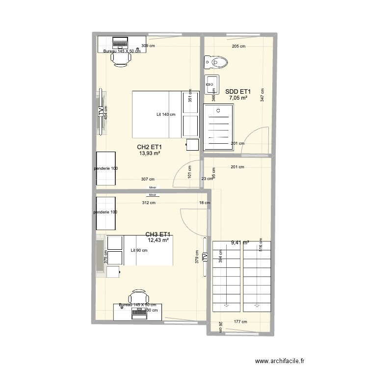 Maison Lodelinsart ET1. Plan de 0 pièce et 0 m2