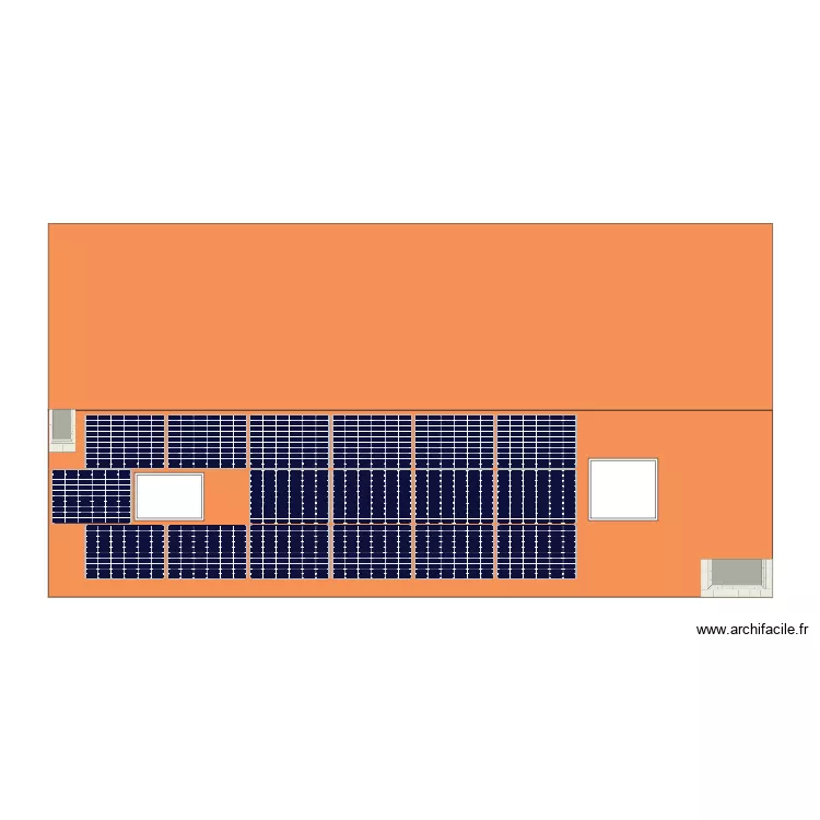 Photovoltaïque Gottechain 1. Plan de Photovoltaïque Gottechain 1. Plan de