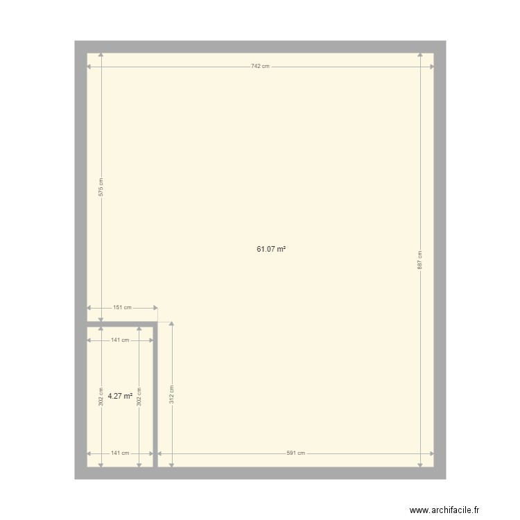 Extérieur. Plan de 0 pièce et 0 m2