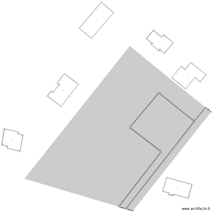 plan cadastre plan de masse. Plan de 0 pièce et 0 m2