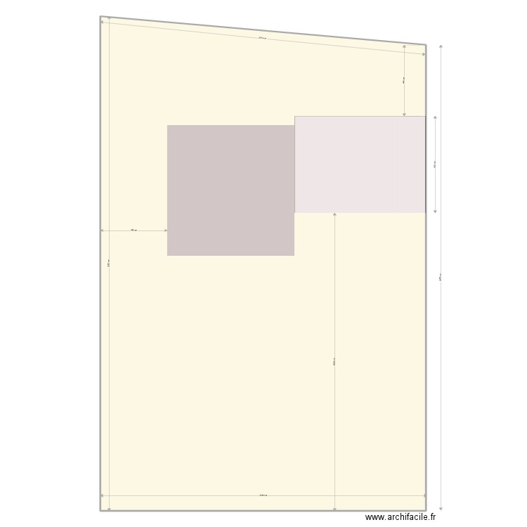 PLAN MASSE BASE 1. Plan de 0 pièce et 0 m2