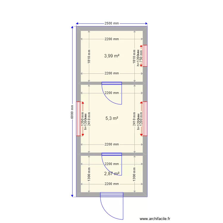Охрана Хутор Федоровка. Plan de 