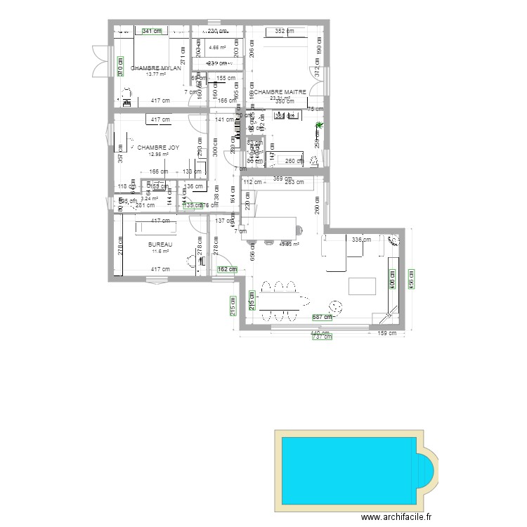 VILLA MOUGINS PROJET FINAL 161120. Plan de 0 pièce et 0 m2
