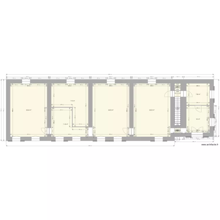 9 Curie 1er étage. Plan de 9 Curie 1er étage. Plan de