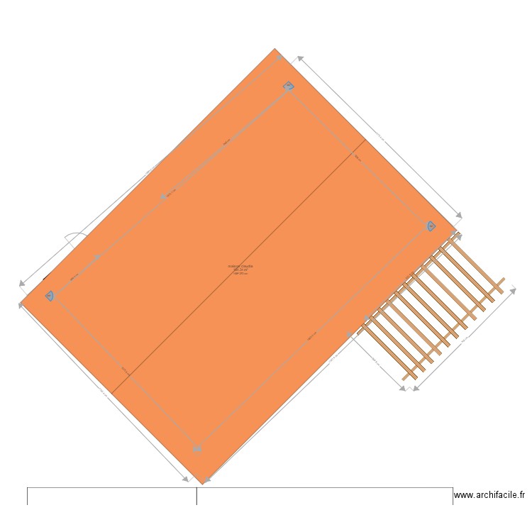 claudia pergola. Plan de 0 pièce et 0 m2