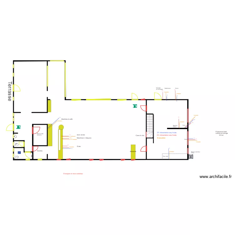 le galion   plomberie  . Plan de 