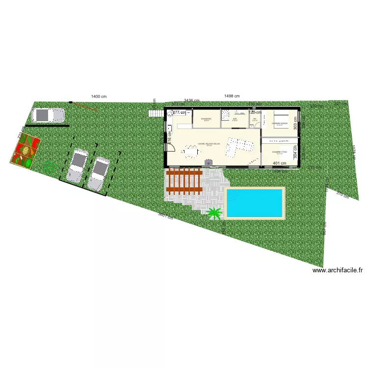 VILLA TITISO IMPLANTATION PLUS  C&Ocirc;TES. Plan de 