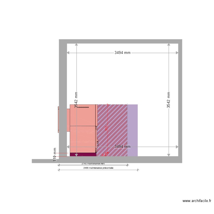 COUPE PROJET AIX EN PROVENCE OUEST S84. Plan de 0 pièce et 0 m2