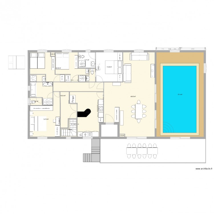 Projet 5 du  1 novembre 2017. Plan de 0 pièce et 0 m2