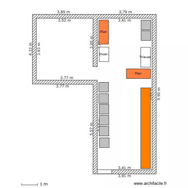 PORDIC - MP - Monnaie - Actuel. Plan de 