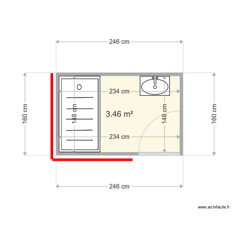 DEBREIL PASCAL. Plan de 