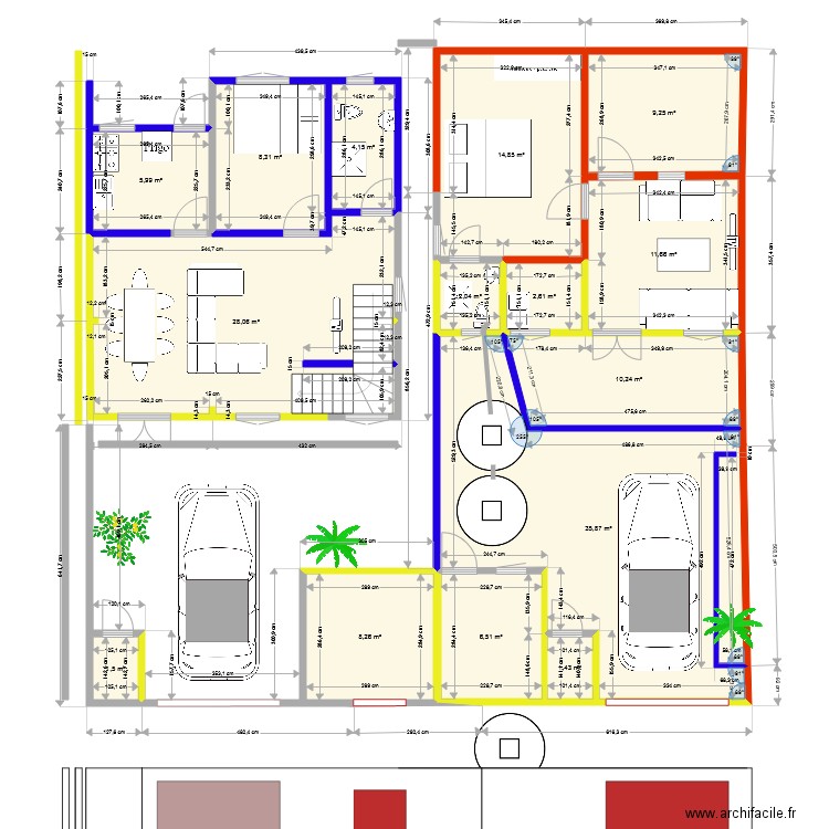 chez moi. Plan de 0 pièce et 0 m2