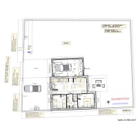 Plan intérieur du studio et aménagement