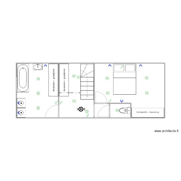 ETAGE HERGOint. Plan de 0 pièce et 0 m2