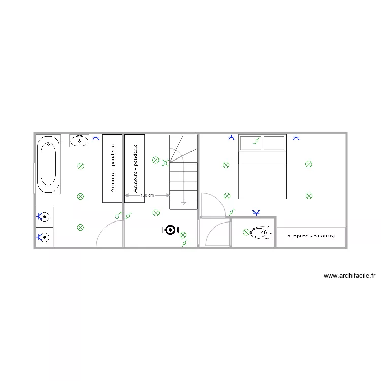 ETAGE HERGOint. Plan de 
