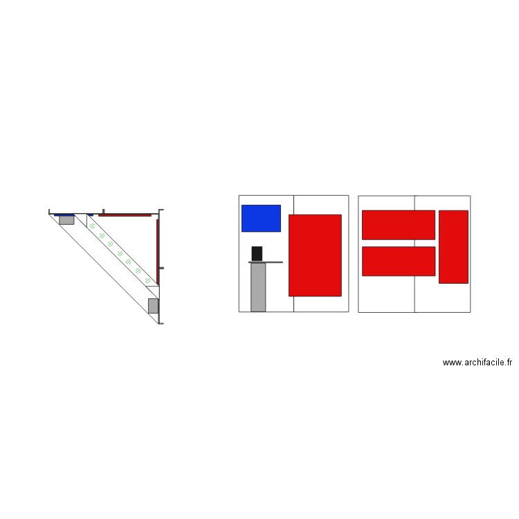 Salon Architect Work. Plan de 0 pièce et 0 m2