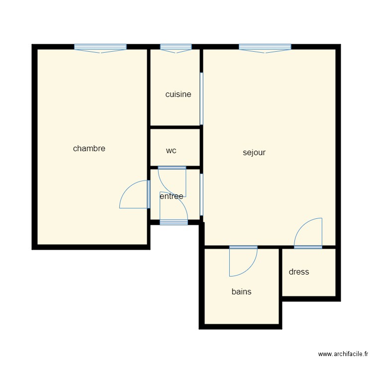 mentzer. Plan de 0 pièce et 0 m2