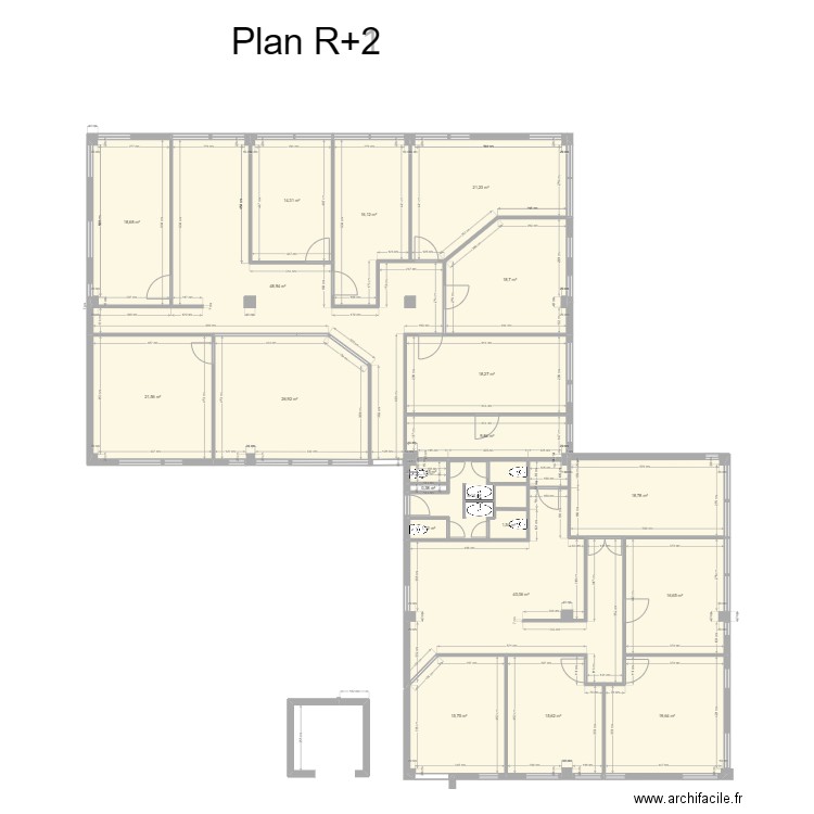 Chambre d'agriculture. Plan de 0 pièce et 0 m2