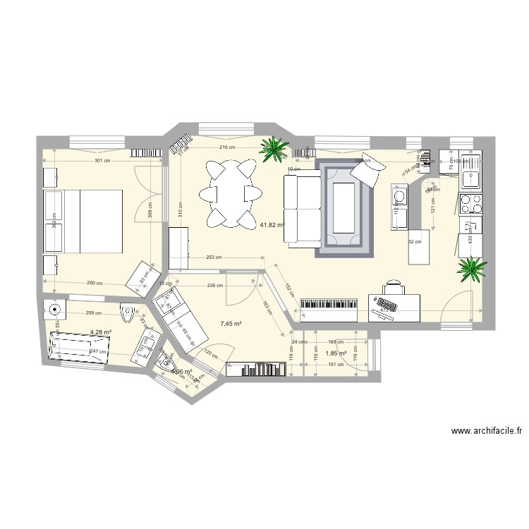 henri chevreau V2. Plan de 0 pièce et 0 m2