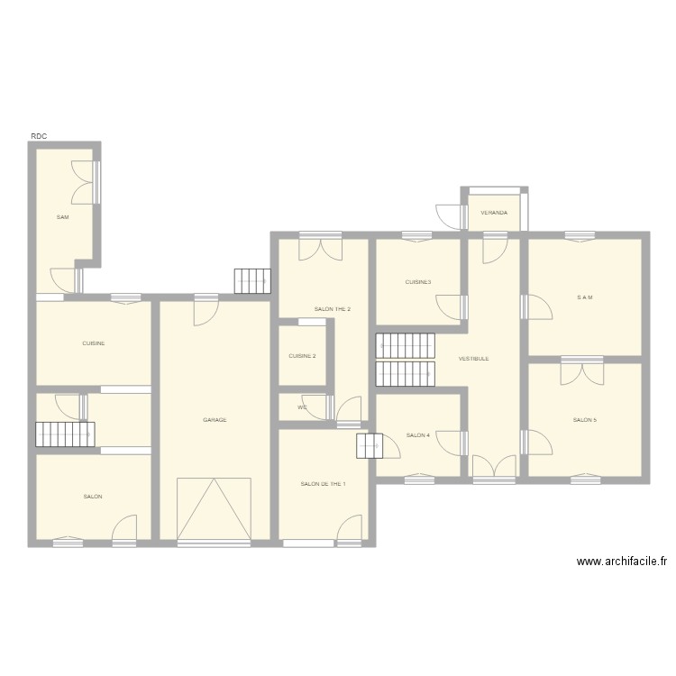 CASSON. Plan de 0 pièce et 0 m2