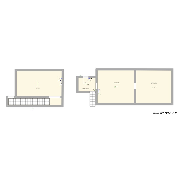 PREMIER ETAGE. Plan de 0 pièce et 0 m2