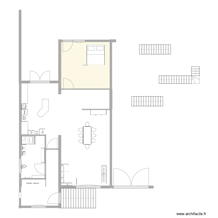 projet FLAM. Plan de 