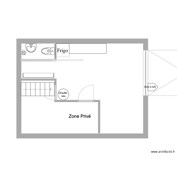 Belle hutte garage . Plan de 0 pièce et 0 m2