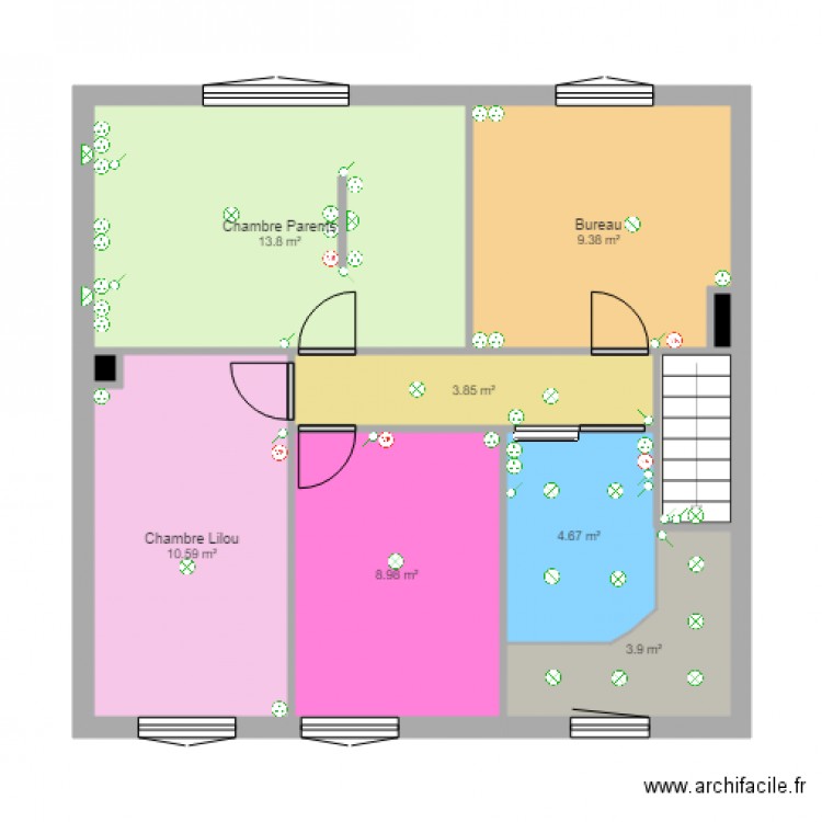 Sin Le Noble Etage Elec. Plan de 0 pièce et 0 m2