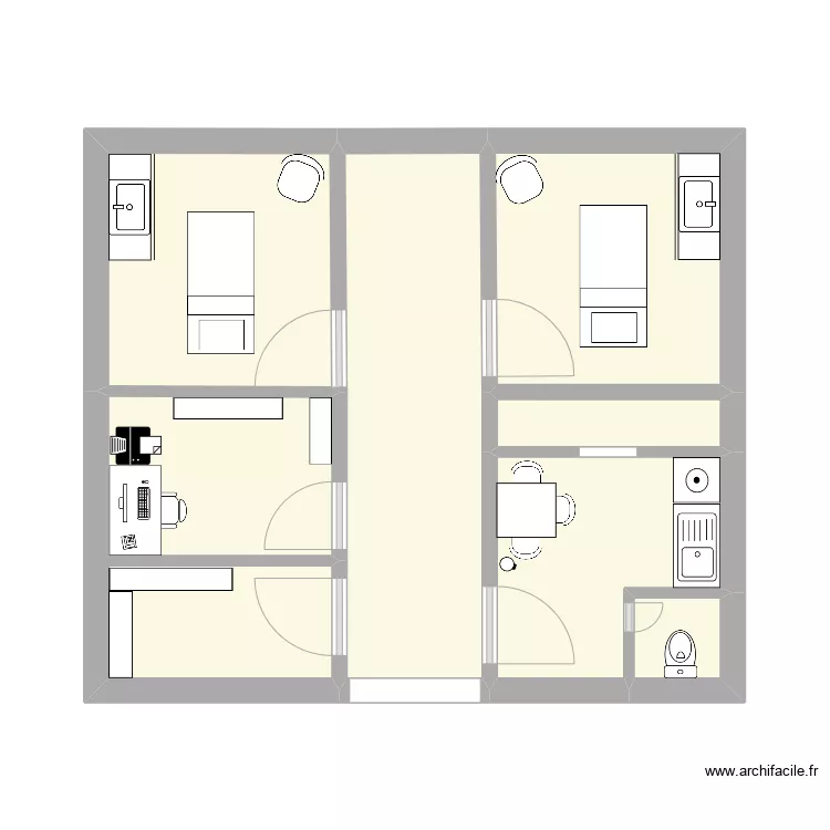 étage de l'institut . Plan de étage de l'institut . Plan de