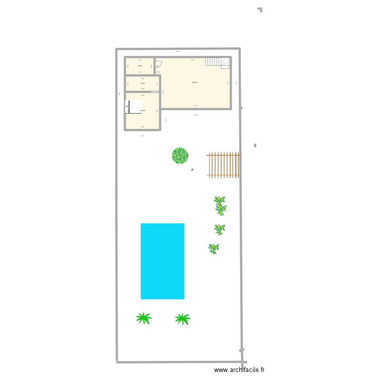 babacar. Plan de 4 pièces et 84 m2