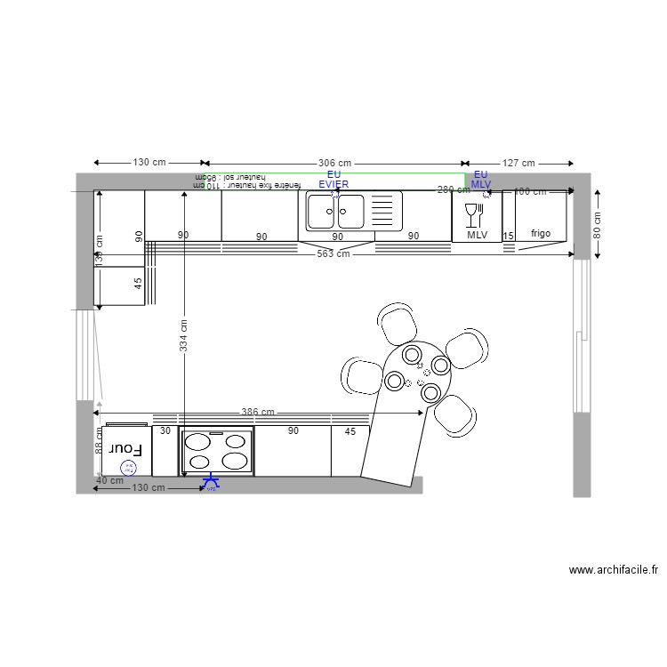 LNANTOcuisine equipée. Plan de 0 pièce et 0 m2