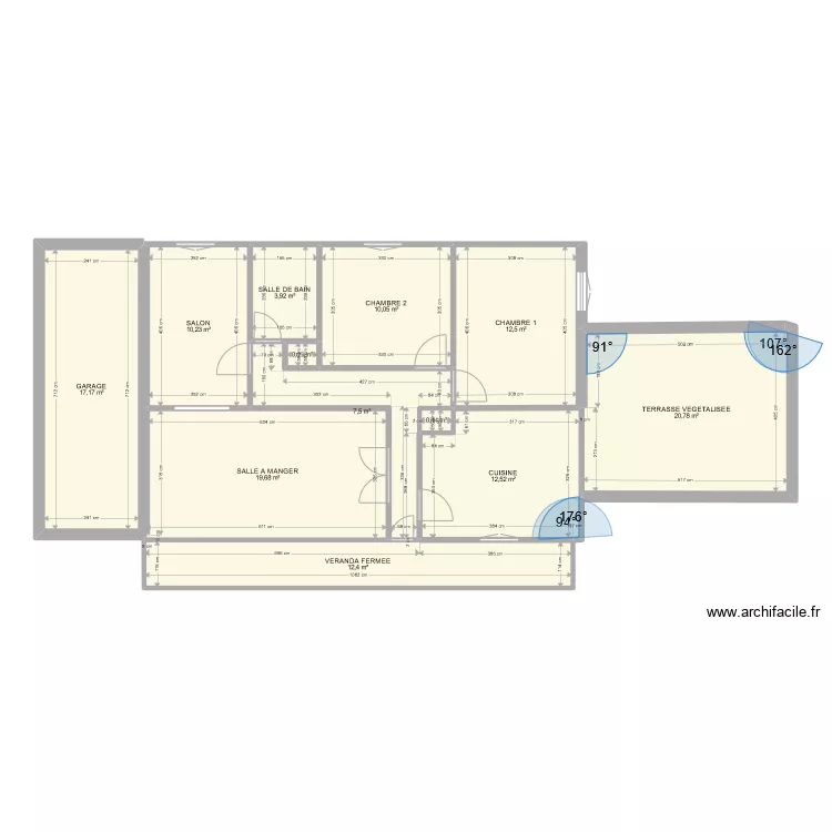 FAURE LAGORCE. Plan de 