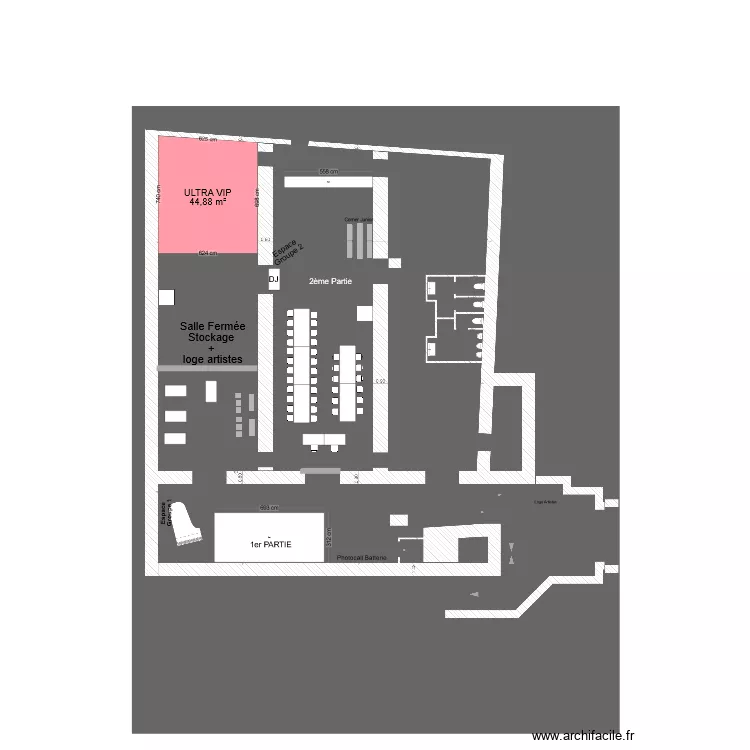 Plan de Tables Mariage Camporini V3. Plan de 