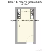 Salle 443 r&eacute;serve ESIC