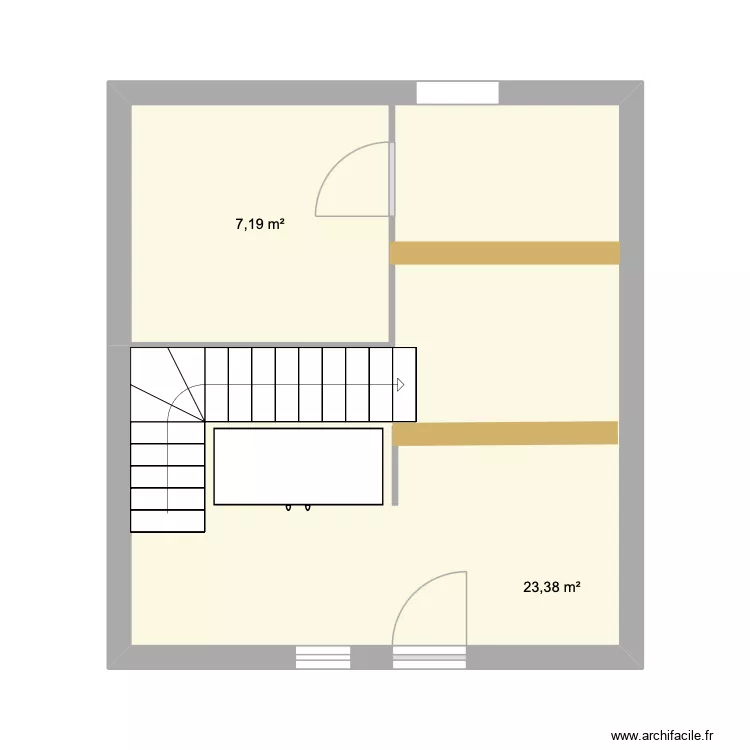 LOT1 PIZAY. Plan de 2 Pièces et 31 m² LOT1 PIZAY. Plan de 2 Pièces et 31 m²