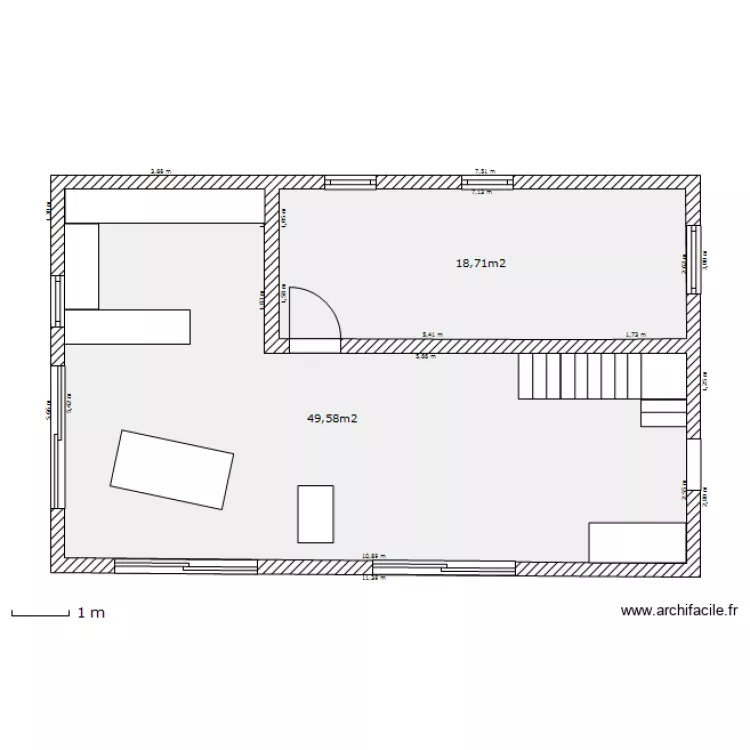 PLAN "D" RDC 66M2. Plan de PLAN "D" RDC 66M2. Plan de