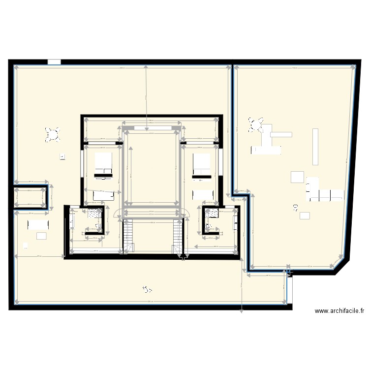 plan futur etage 22. Plan de 0 pièce et 0 m2