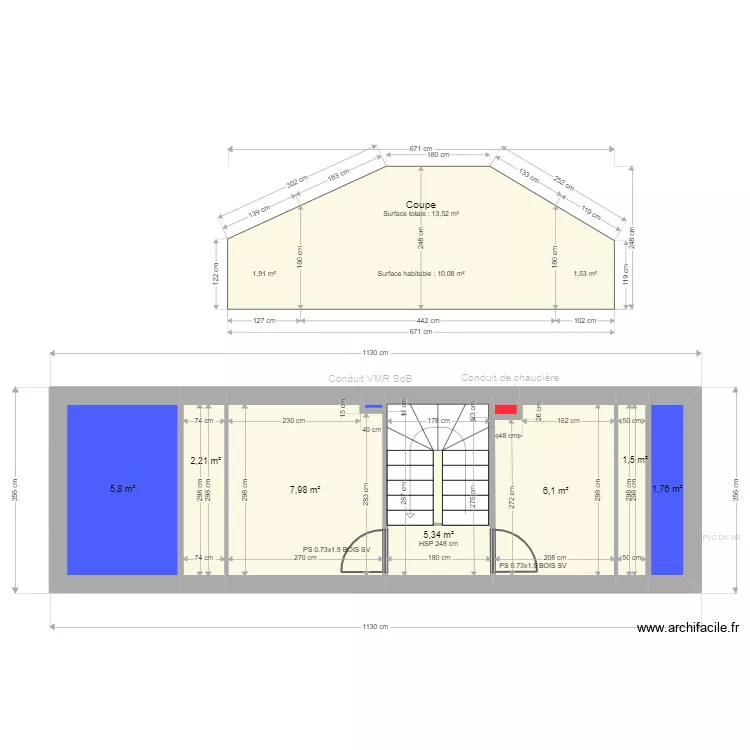 MAGNAM - RIT - AE. Plan de 