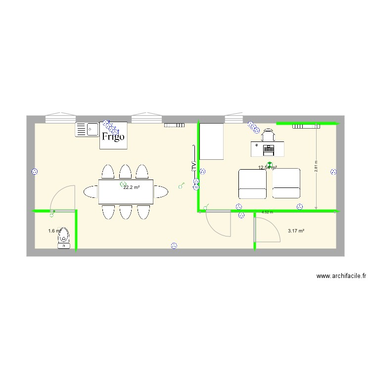 PLAN ATELIER . Plan de 0 pièce et 0 m2