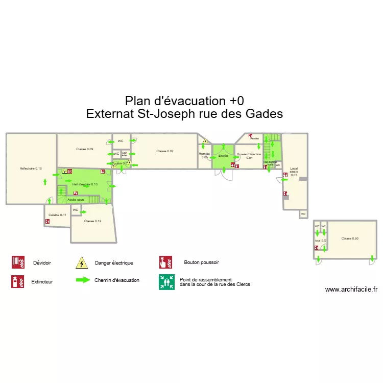 Plan +1 Gades. Plan de 