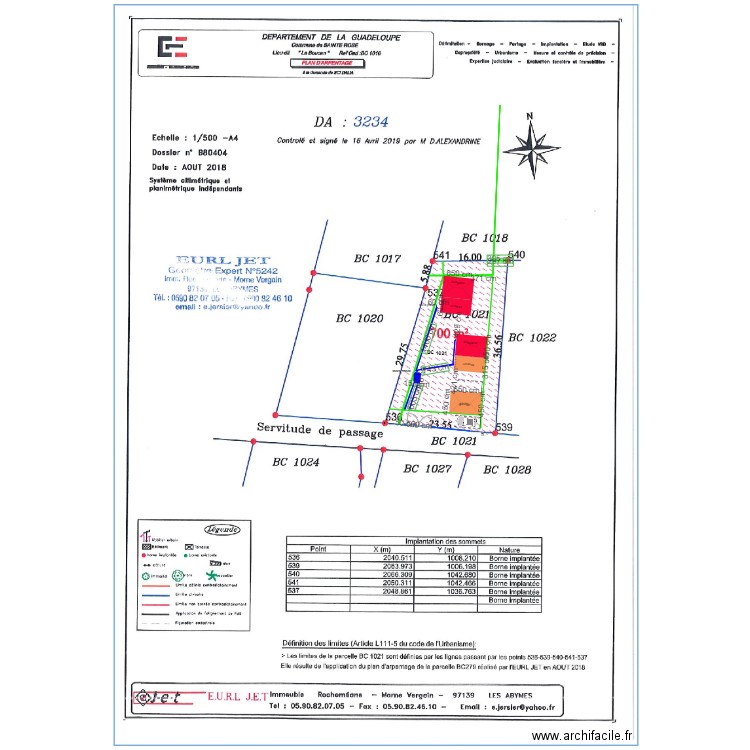 plan de masse 5. Plan de 0 pièce et 0 m2