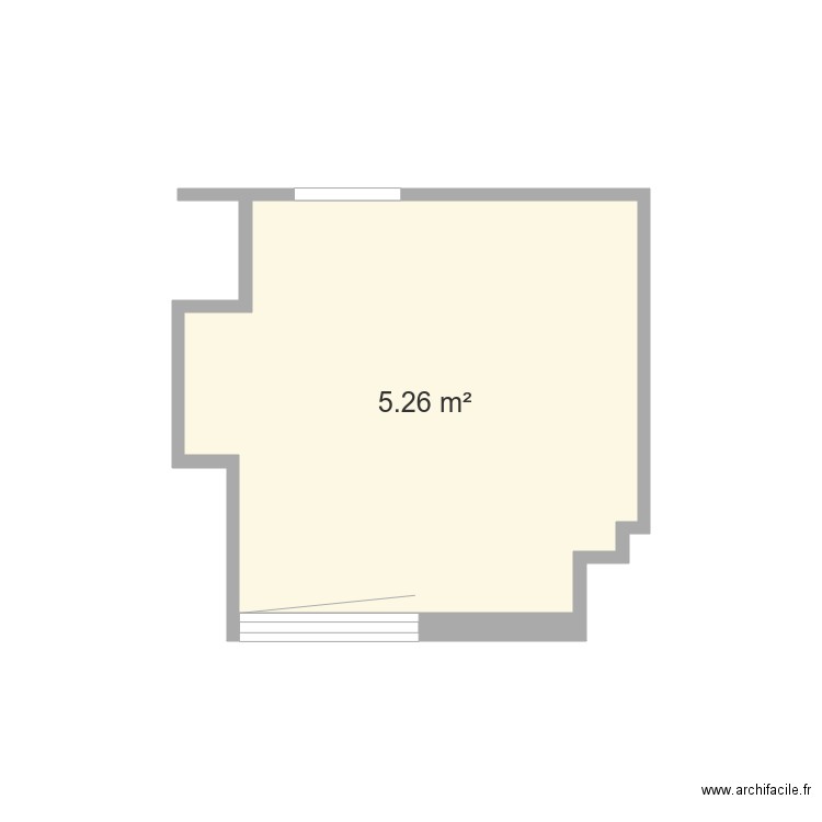 cuisine nue seule. Plan de 0 pièce et 0 m2