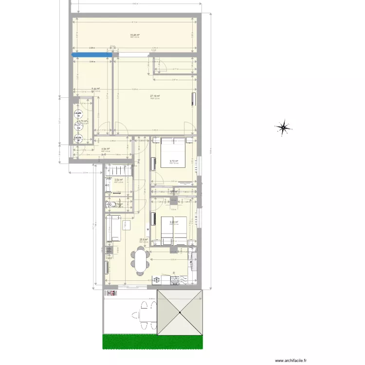 APPART N 6. Plan de APPART N 6. Plan de