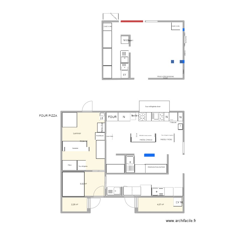 BAR PRADES. Plan de 0 pièce et 0 m2